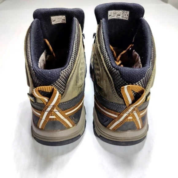 Keen Targhee III Mid WP Hiking Green Boots Leather Dry Waterproof Shoe Size 10M